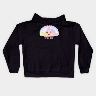 It's a Girl Kids Hoodie